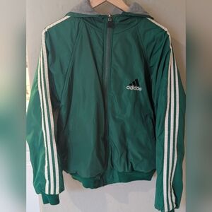 Vintage Green Adidas Jacket